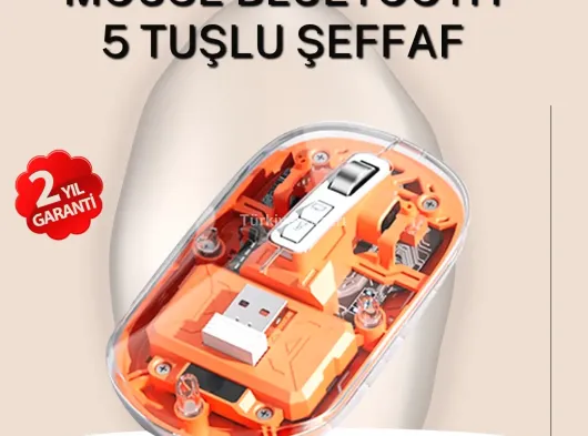 Çift Modlu Fare – USB Alıcılı ve Bluetooth Bağlantılı