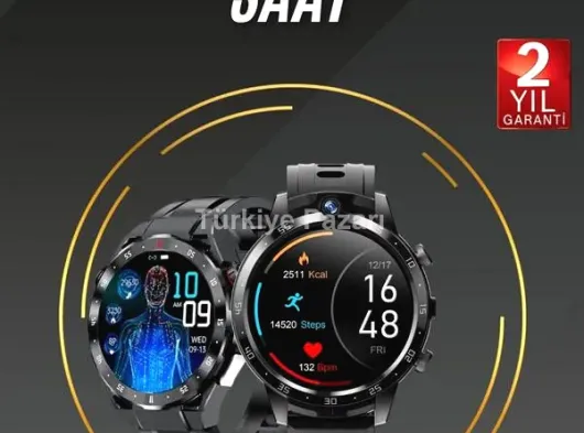 Akıllı Saat Yeni Model Sesli Asistan Bildirim Görme Bluetooth Bağlantılı Müzik Dinleme