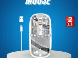 Bluetooth 5.0 & 2.4GHz Kablosuz Fare – 3 Cihaz Bağlantılı, Hızlı Geçiş, USB Alıcılı
