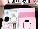 Akıllı Saat Sesli Görüşme Bildirim Görme Uyku ve Sağlık Takibi