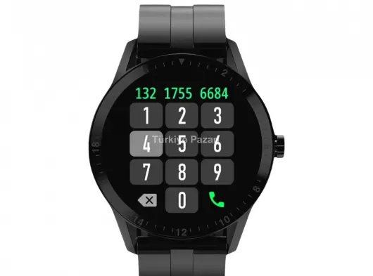 AMOLED Ekranlı Smartwatch – 3 Kordonlu, Kalp Atış & Uyku Takipli Akıllı Saat