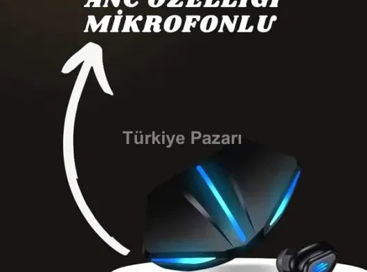 7 Kordonlu Akıllı Saat Ve Oyuncu Kulaklığı ANC Özelliği Kulak İçi Mikrofonlu Sesli Görüşme