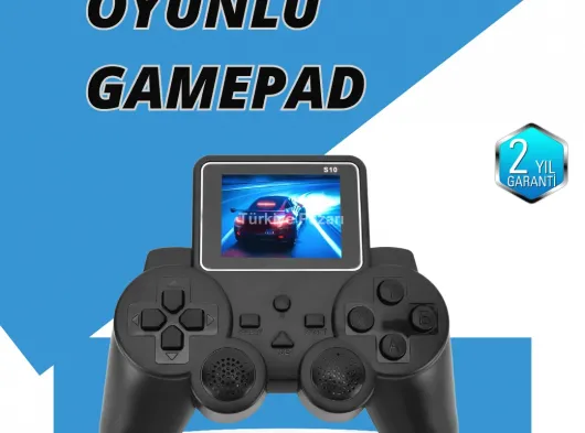 S10 Gamepad HDMI TV Bağlantılı 520 Klasik Retro Oyun 2025 Seri Orijinal