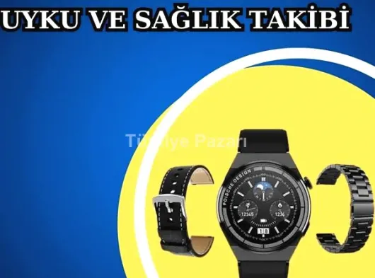 İkili Set Akıllı Saat Ve Bluetooth Kulaklık Kablosuz Uzun Pil Ömrü Spor Modları
