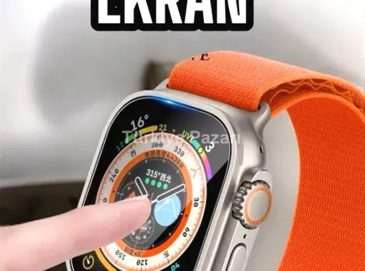 Akıllı Saat Uyku ve Spor Takibi Yeni Nesil Bluetooth Bağlantılı Amoled Ekran