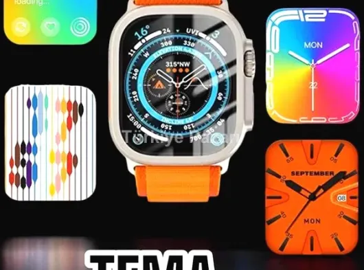 Akıllı Saat Uyku ve Spor Takibi Yeni Nesil Bluetooth Bağlantılı Amoled Ekran