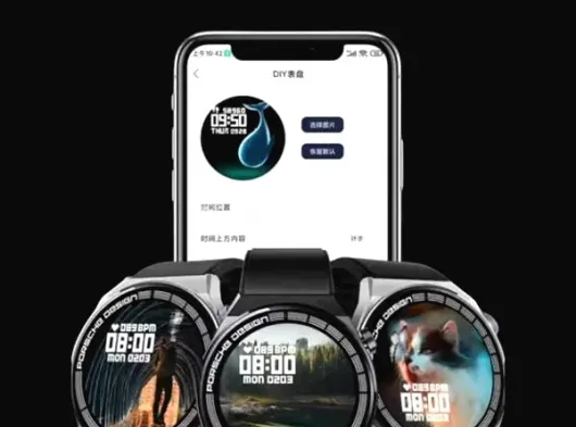 Akıllı Saat GPS VE NFC Özelliği Sesli Görüşme Dokunmatik Ekran