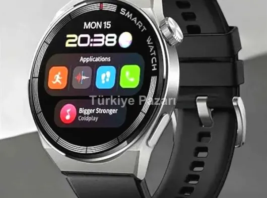 Akıllı Saat GPS VE NFC Özelliği Sesli Görüşme Dokunmatik Ekran