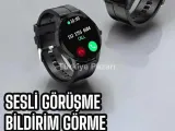 Akıllı Saat Sesli Görüşme Bluetooth Bağlantılı 3 Kordonlu