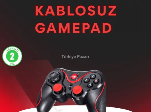Rahat Kavrama ve Düşük Gecikme Teknolojili Gamepad