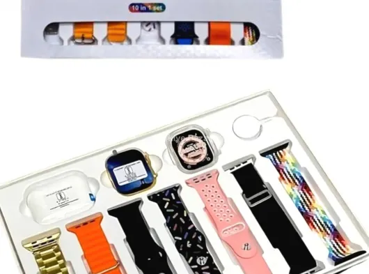 Yeni Nesil 7 Kordonlu Arama Bildirim Özellikli Kulaklık Hediyeli Akıllı Saat