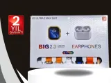 3.Nesil TWS Bluetooth Kulaklık ve Dokunmatik Ekran Akıllı Saat Sesli Görüşme