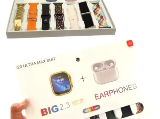 9 Ultra Akıllı Saat 49mm 2inç Ekran 7 Kordonlu ve Bluetooth Kulaklık