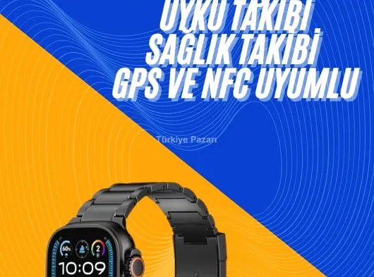 Akıllı Saat 3 Kordonlu Waterproof Adımsayar, Titreşim ve GPS Özelliği