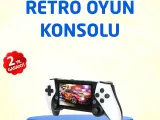 3.5 İnç IPS Ekranlı Taşınabilir Oyun Konsolu Ergonomik Çift Tetikli