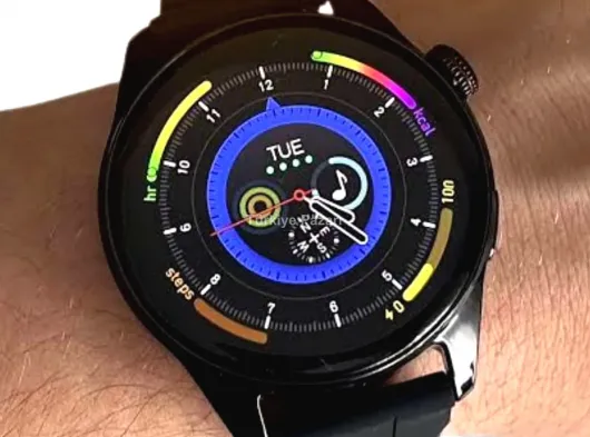Akıllı Saat 1.5 Inç Amoled Ekran Çift Kordonlu GPS NFC Uyumlu