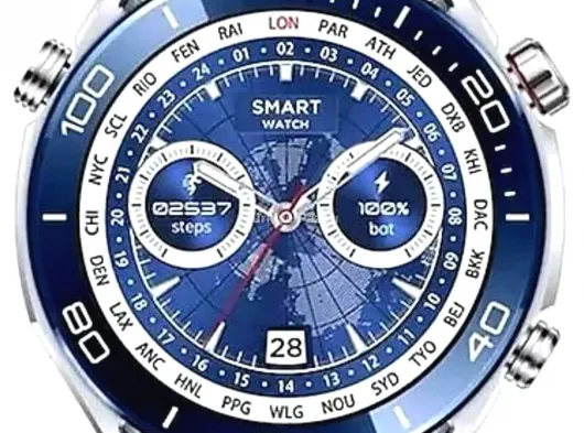 2025 Model Yuvarlak Ekran Android ve İOS Uyumlu GPS Takibi Yapabilen Akıllı Saat