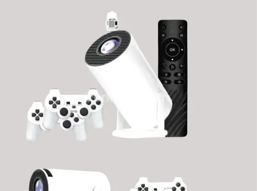 10.000 Oyun Destekli, Çift Kollu 4K Projeksiyon – HDMI, USB, AUX, Ethernet Yok