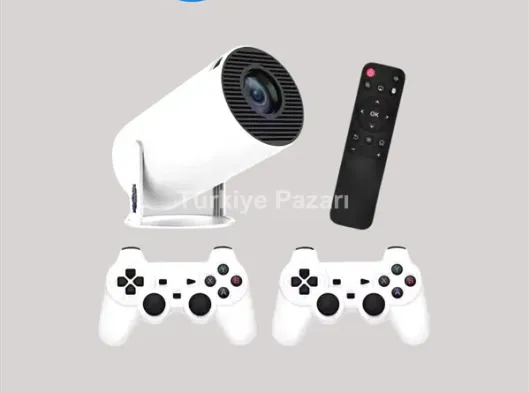 10.000 Oyun Destekli, Çift Kollu 4K Projeksiyon – HDMI, USB, AUX, Ethernet Yok