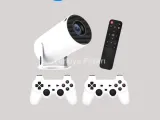 Kablosuz 4K Projeksiyon – Wi‑Fi 6 & Bluetooth 5.0 ile Oyun ve Uygulama Merkezli