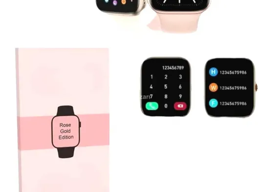 Yeni Nesil Kadın Akıllı Saat Rose Gold Android ve İos Uyumlu
