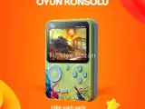3D 4K 2000 Oyunlu Game Stick Oyun Konsolu Çift Konsol