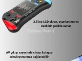 Gamepad Joystick Nostalji 500 Oyunlu 2 Li Atari Gamebox Oyun Konsolu Sup Atari