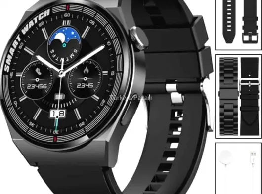 En Çok Tercih Edilen Akıllı Saat Amoled Ekran Nabız Sensörü GPS Uyumlu Adımsayar