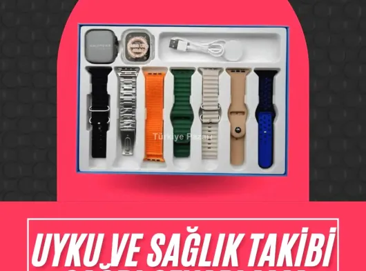 Akıllı Saat Unisex Akıllı Saat Çoklu Kordon Seçeneği Çelik Kordon Plastik Kordon