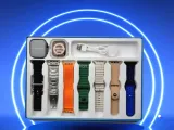 Akıllı Saat 7 Kordon Hediyeli Takvim Alarm Nabız Ölçer Bildirim Görme Sesli Görüşme