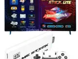 2.4 GHZ Oyun Konsolu Çift Konsol 4K Ultra Hd Game Stick