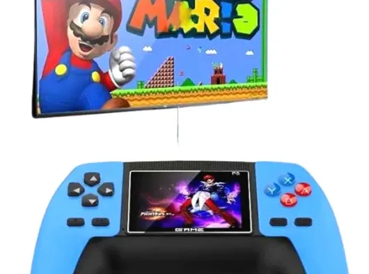 Retro Konsol P5 Uyumlu Taşınabilir 520 Oyunlu Kablosuz Game Stick