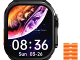 2025 Model Akıllı Saat Çift Kordon Ios Ve Android Arama Cevaplama Sesli Asistan
