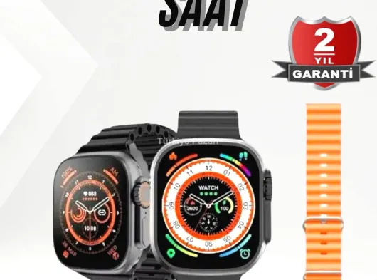 Akıllı Saat Sağlık Takibi Kalp Atışı Adımsayar Ultra Yeni Nesil nefes Egzersizi