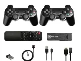 Game Stick Çift Oyun Konsolu Smart TV Game Box 8k Ultra HD 64 Gb