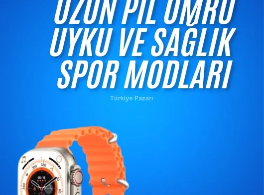 Ultra Akıllı Saat 49 Mm Çift Kordonlu Arama Cevaplama Bluetooth Bağlantılı