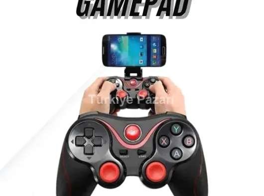 Yeni Nesil X3 Gamepad Android Uyumlu Telefon Tutucu Özellikli Joystick