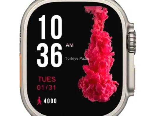 Ultra Akıllı Saat 49 Mm Çift Kordonlu Arama Cevaplama Bluetooth Bağlantılı