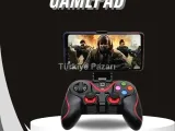 Yeni Nesil Joystick Oyun Kolu Android Uyumlu Kablosuz Titreşimli