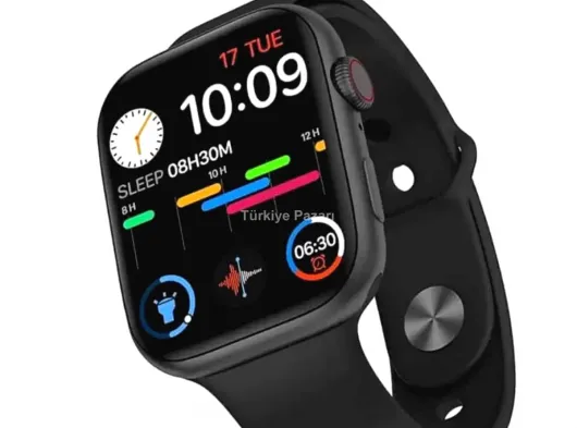 Akıllı Saat Sesli Görüşme Bluetooth Bağlantılı Kablosuz Şarj Özelliği