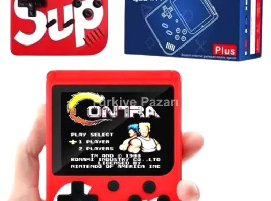 Çocuklara Özel Taşınabilir Sup El Atarisi 400 Oyunlu Nostaljik Oyun Konsolu