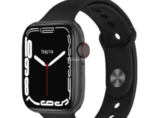 Akıllı Saat Sesli Görüşme Bluetooth Bağlantılı Kablosuz Şarj Özelliği