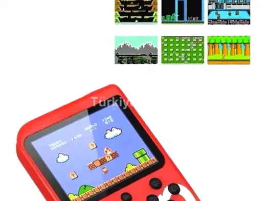 Nostalji Oyunlu Mini Atari Gamebox 400 Oyunlu El Atarisi