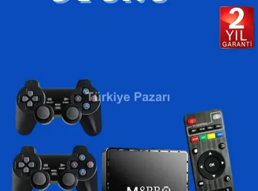 M8 PRO MINI 4 8 10 K HD HDR Android Tv 5G Retro 10000 Oyunlu