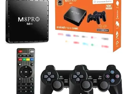 M8 PRO MINI 4 8 10 K HD HDR Android Tv 5G Retro 10000 Oyunlu