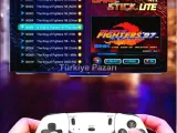 Joystick Çift Kollu Oyun Kolu Retro Oyun Yüksek Çözünürlüklü 3D Game