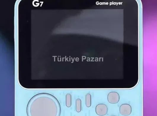 El Atarisi 3.5 inç Ekran Çift Konsol 666 Adet Retro Oyun Gamepad