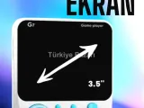 El Atarisi 3.5 inç Ekran Çift Konsol 666 Adet Retro Oyun Gamepad