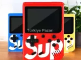 3D 4K 2000 Oyunlu Game Stick Oyun Konsolu Çift Konsol