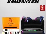 Şeffaf Tasarımlı Akıllı Saat Dokunmatik Ekranlı